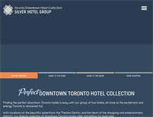 Tablet Screenshot of downtowntorontohotels.ca
